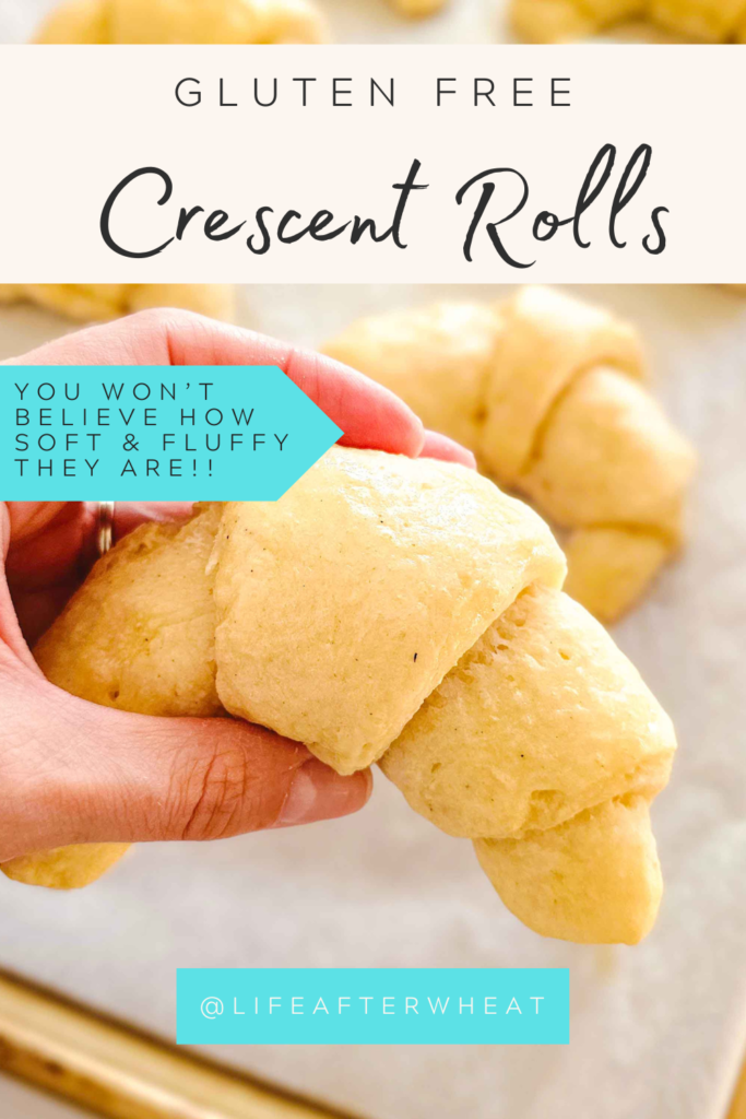 gluten-free crescent rolls pinterest image