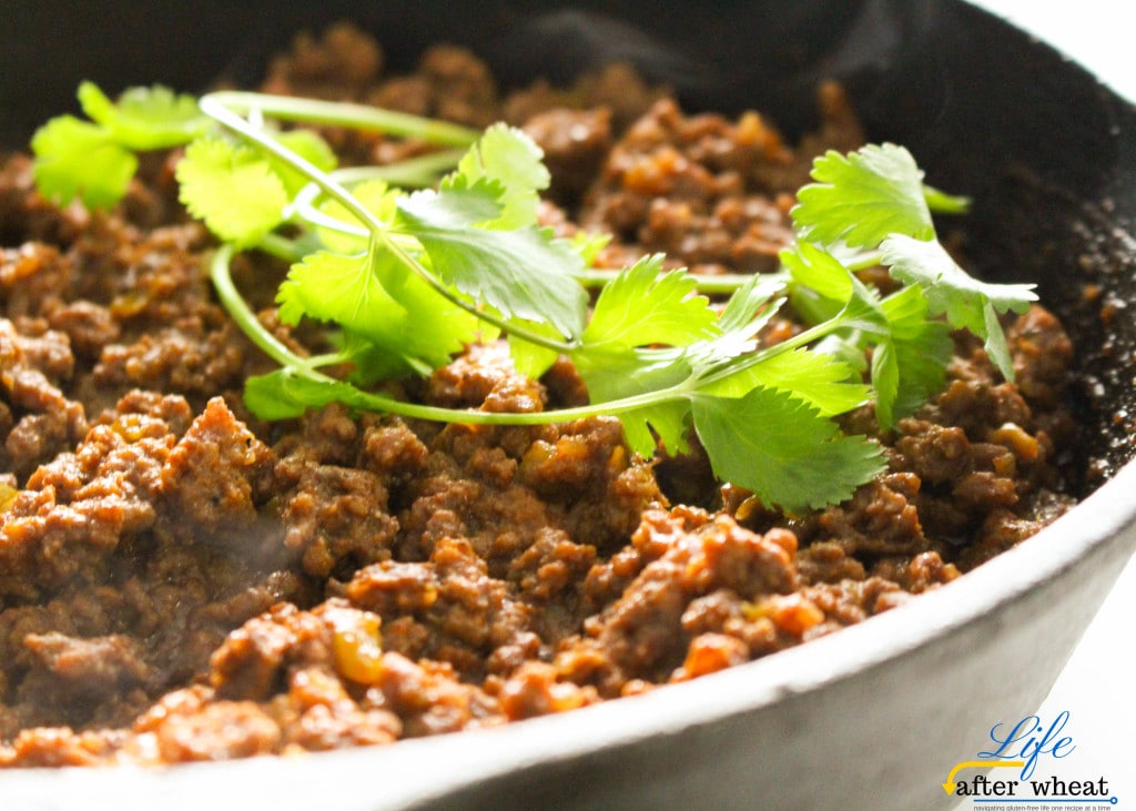 Taco Tuesdays are back with easy to make gluten free taco meat!