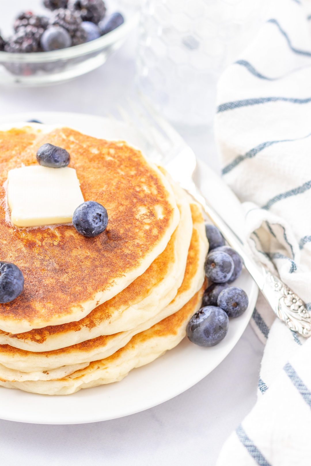 Gluten Free Pancakes the FLUFFIEST gluten free pancake recipe!