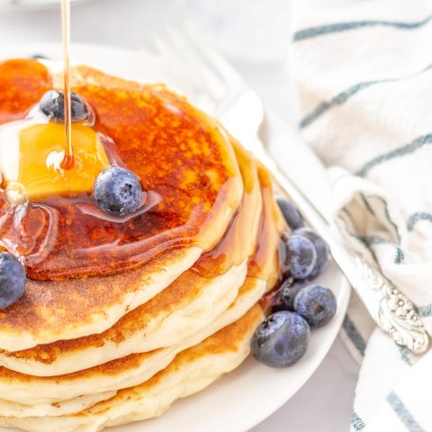 Gluten Free Pancakes - the BEST and FLUFFIEST gluten free pancake recipe!