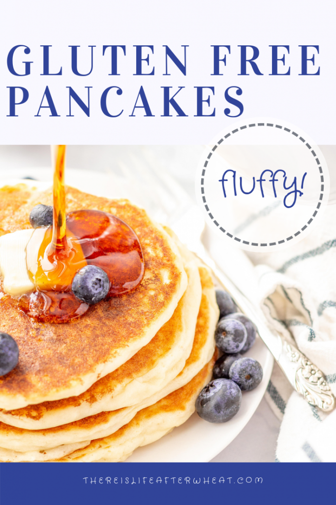 Gluten Free Pancakes the FLUFFIEST gluten free pancake recipe!