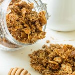 Finally, an oat free granola that actually tastes like granola! Use this crunchy, subtly sweet granola as a breakfast cereal, yogurt topper, or on-the-go snack.