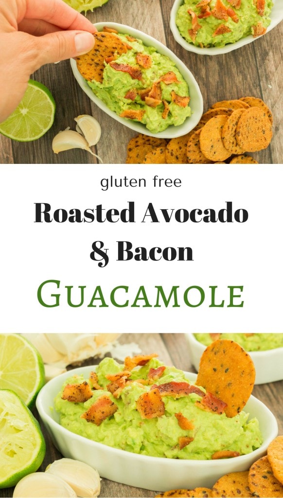 Take your guacamole to a whole new level by making BACON GUACAMOLE! Roasting the avocados brings a depth of flavor that is irresistible when paired with smokey bacon. No need to worry about what to do with the leftovers-there won't be any!
