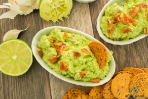 Take your guacamole up to a whole new level! Roasting the avocados brings a depth of flavor that is irresistible when paired with smokey bacon. No need to worry about what to do with the leftovers-there won't be any!