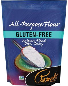Pamela's Artisan Blend is a great all-purpose gluten free flour. Here's a list of recipes that work great with this flour! #glutenfree