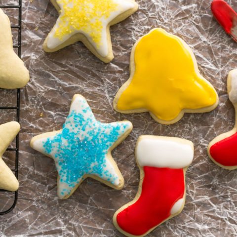 Prepared vegan pudding is the secret to making these soft vegan sugar cookies that are also gluten free. The dough is so easy to work with!