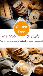 Take the guesswork out of gluten free grocery shopping! Here's a list of the best gluten free bread products on the market. Want to bake your own? We've got you covered with recipes for Sandwich Bread, Flaky Biscuits, soft and buttery Crescent Rolls, and Garlic Breadsticks!