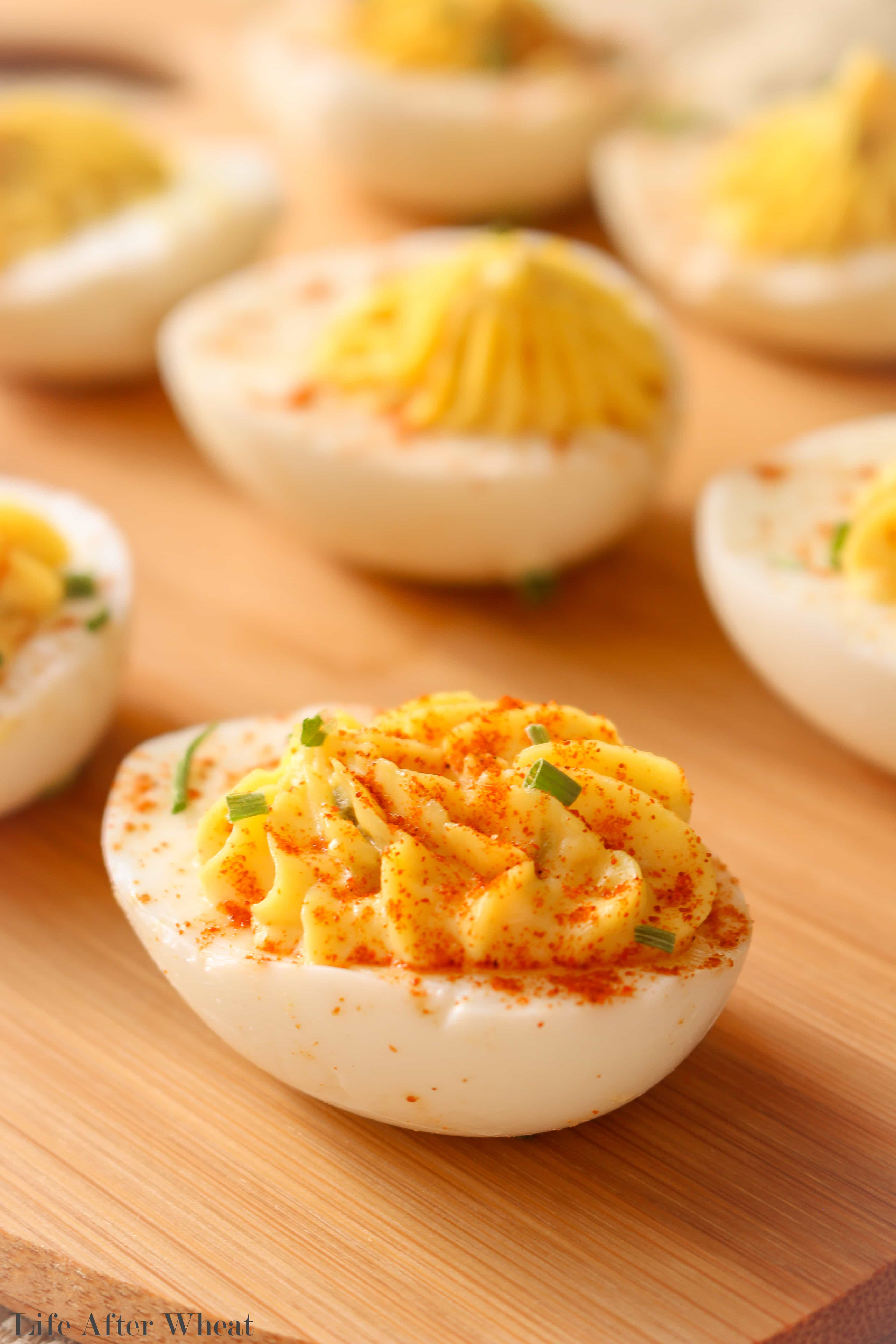 Gluten Free Deviled Eggs Recipe - Life After Wheat