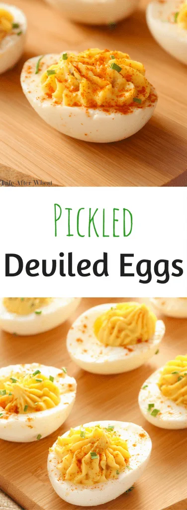 A deviled egg recipe with a very simple twist. The addition of pickle relish gives these gluten free deviled eggs a flavor boost.