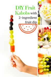 These DIY Fruit Kabobs are so fun!