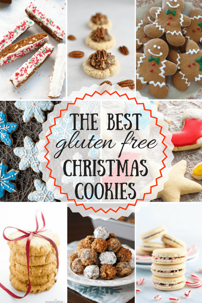 The BEST gluten free Christmas cookie recipes are here! From sugar cookie cut-outs to drop cookies, we've got you covered with the best gluten free cookie recipes from top bloggers.