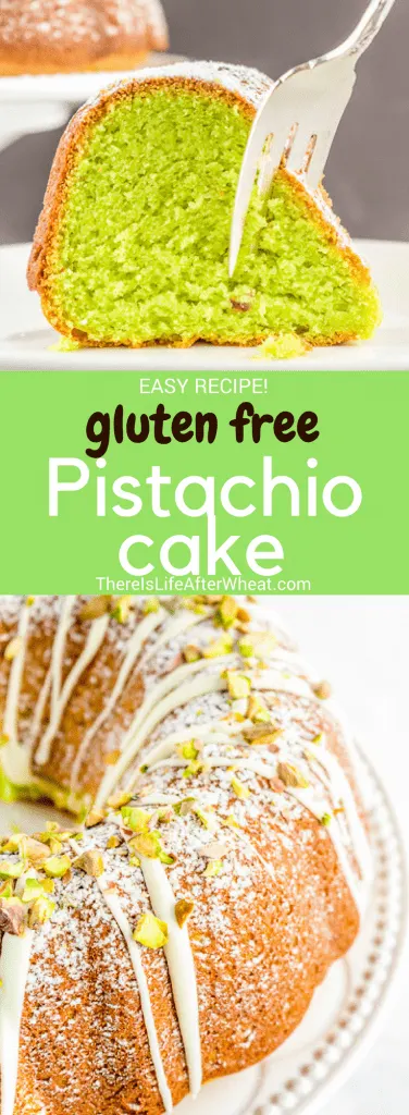 Pistachio Gluten Free Cake