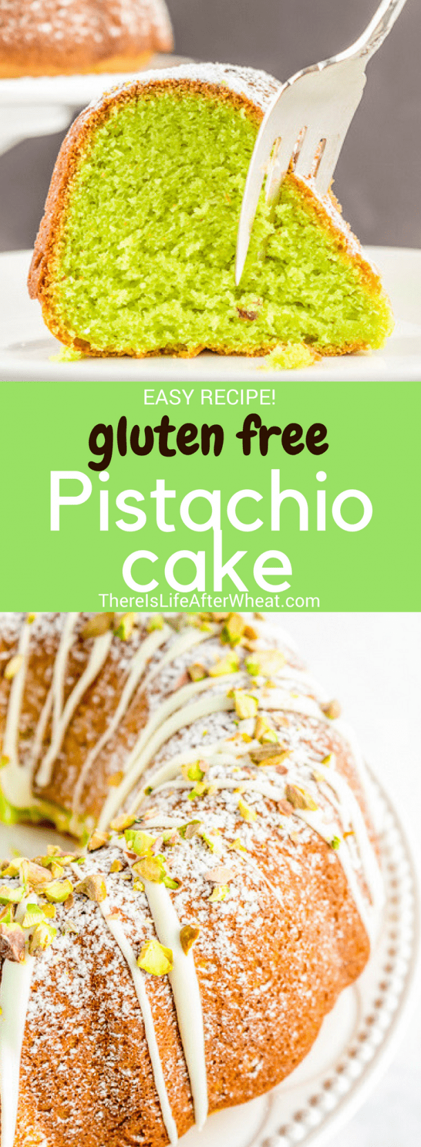 PISTACHIO CAKE make with your favorite cake mix! {gluten free }
