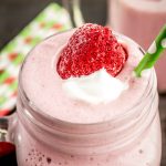 Strawberry Lassi is a classic refreshing drink from India. It is yogurt based and minimally sweetened, a perfect treat for the whole family!