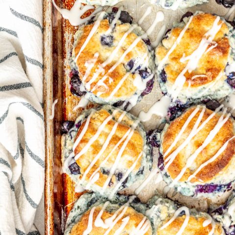 Gluten Free Blueberry Biscuits