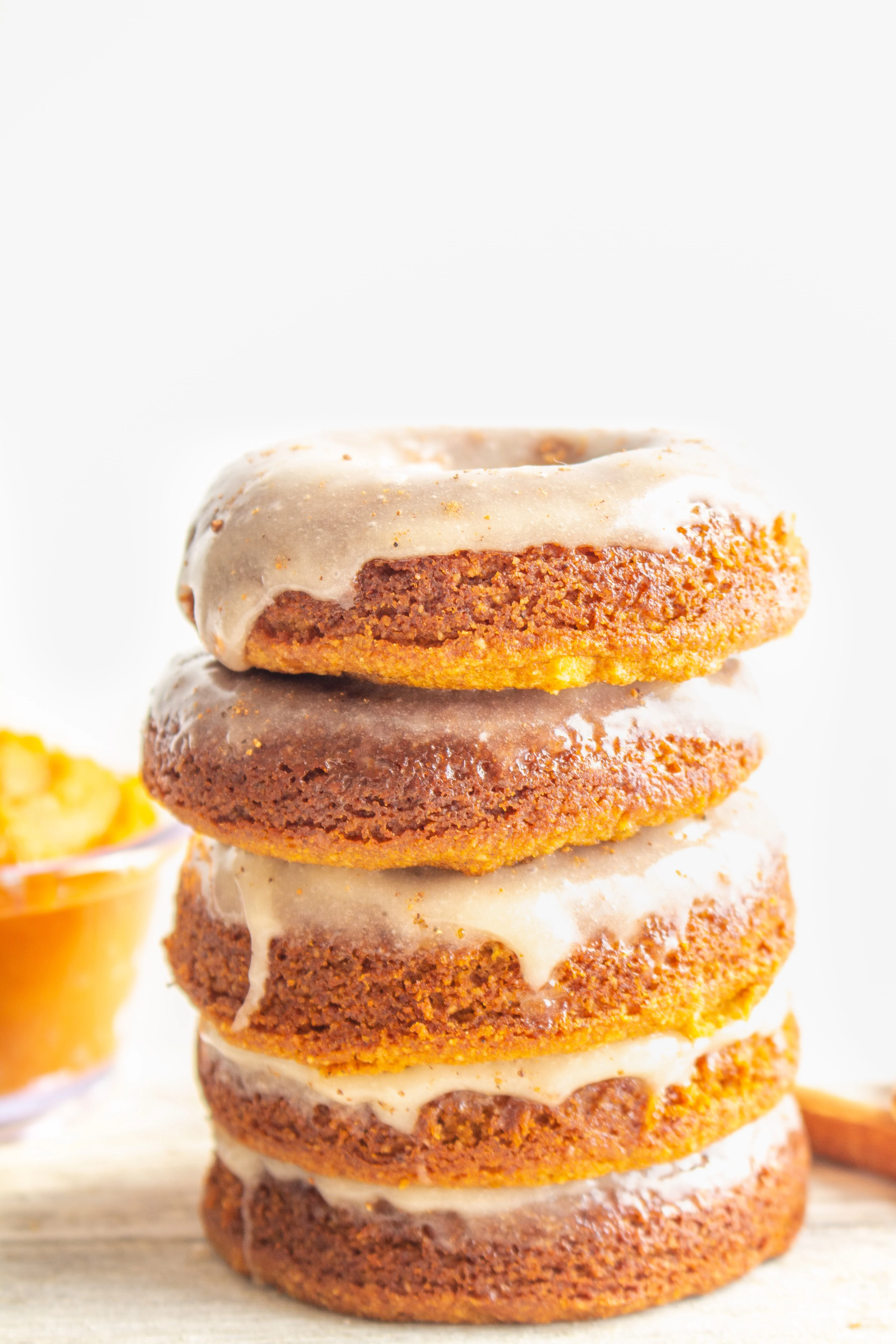 Pumpkin Spice Baked Donuts
