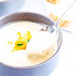 Wisconsin Cauliflower Soup that is easy to make in your instant pot! #glutenfree #wisconsincauliflower #instantpotcauliflowersoup #instantpotrecipes #glutenfree #LifeAfterWheat