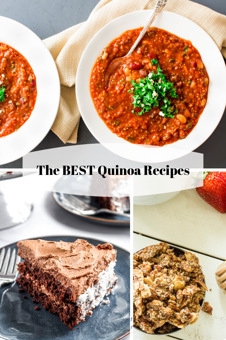 The BEST Quinoa Recipes from breakfast to dessert and everything in between! #glutenfree #quinoarecipes #quinoa #quinoarecipe #LifeAfterWheat