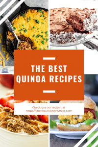 The BEST Quinoa Recipes! Everything from breakfast to dinner and even dessert! #quinoa #quinoarecipes #Quinoarecipe #glutenfree