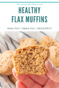 Finally, a healthy muffin that tastes great! These flax muffins are made with wholesome ingredients and are gluten free, dairy free, and easy to make.