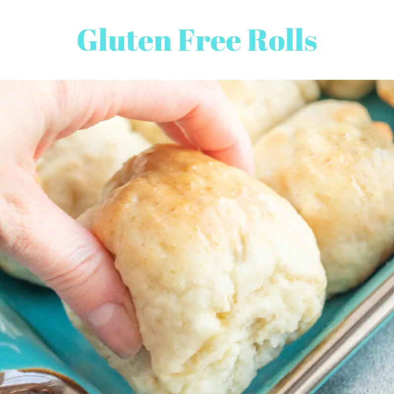 Gluten Free Rolls - soft, fluffy, and easy to make!