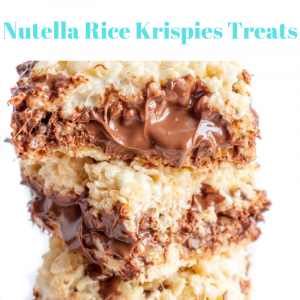 Gluten Free Nutella Rice Krispie Treats Recipe