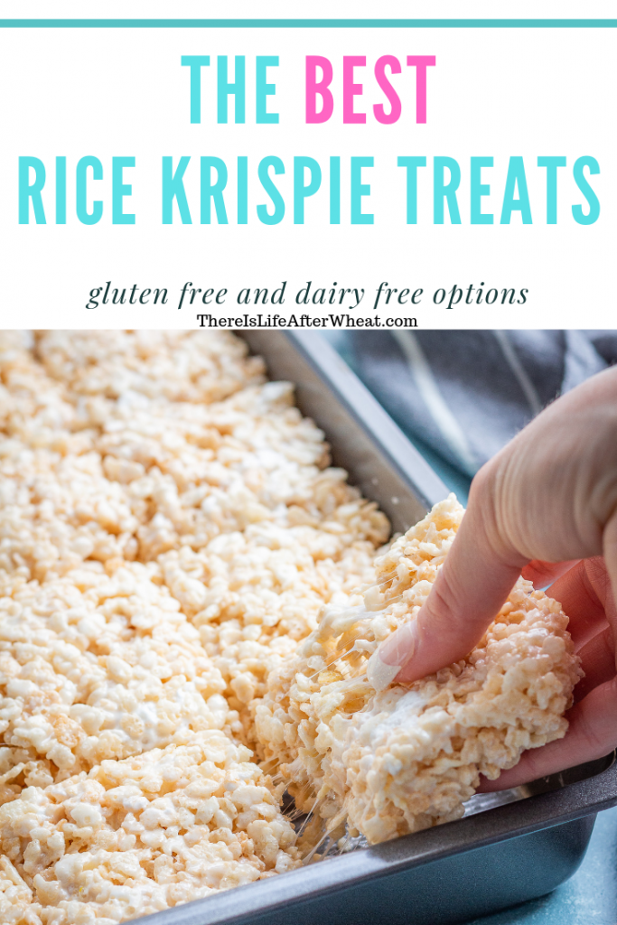 Easy Rice Krispie Treats // easy dessert // rice krispie treats #dessert #easydessert #glutenfree