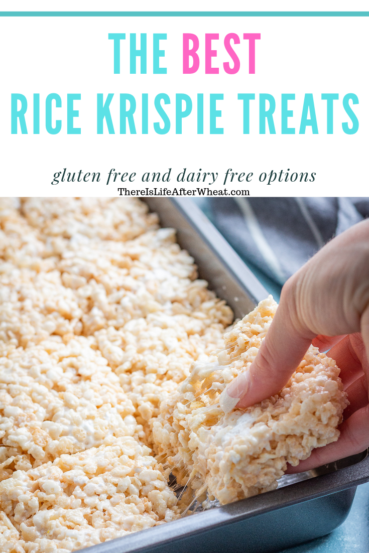 Rice Krispie Treats {gluten free & dairy free option} - Life After Wheat