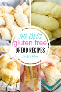 "The best gluten free bread recipes" Pics of crescent rolls, breadsticks, brioche, sandwich bread, and dinner rolls