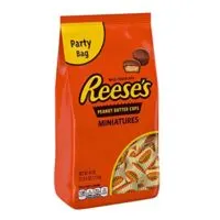 REESE'S Chocolate Candy, Peanut Butter Cups Miniatures, 40 Ounce Bag