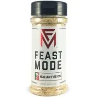 Italian Fusion - Feast Mode Flavors - Low Sodium, No MSG, Gluten Free, All Natural, Meal Prep Seasoning , Healthy , Parmesan , Crushed Red Pepper