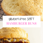 gluten free hamburgers buns and picture of hamburger