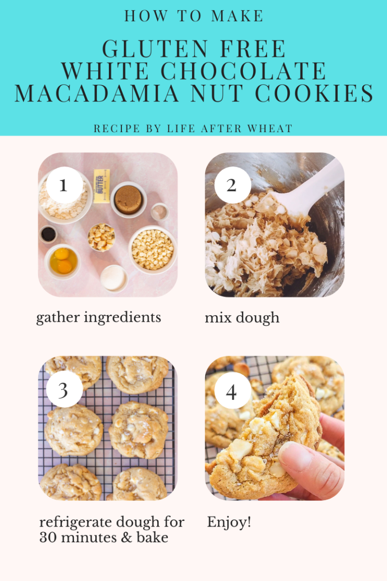 The BEST Gluten Free White Chocolate Macadamia Nut Cookies