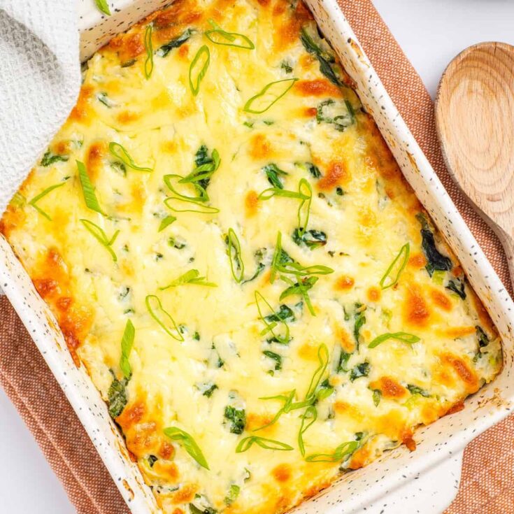 Image for Green Rice Casserole (Cheesy Green Rice Recipe)