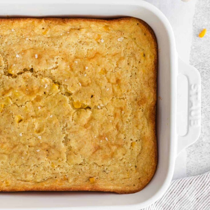 Image for Gluten-Free Corn Casserole (Jiffy-Style!) - Meaningful Eats