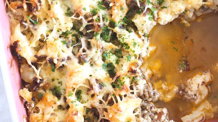 Image for Ground Beef Cauliflower Casserole