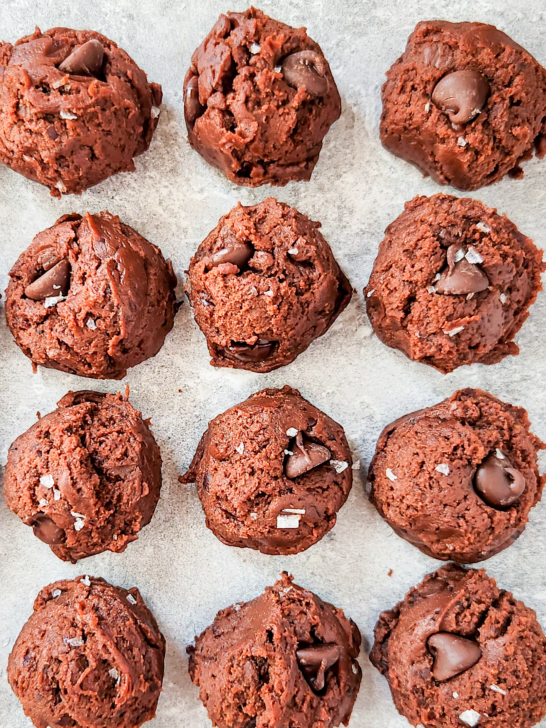Black Bean Brownie Batter (surprisingly delicious and healthy!)