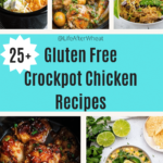 Gluten Free Crockpot Chicken Recipes Pinterest Image Collage