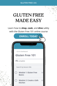 gluten free made easy: gluten free 101 course