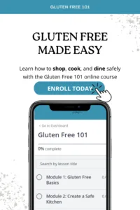 gluten free made easy: gluten free 101 course