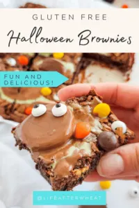 Halloween Brownies Pinterest Image