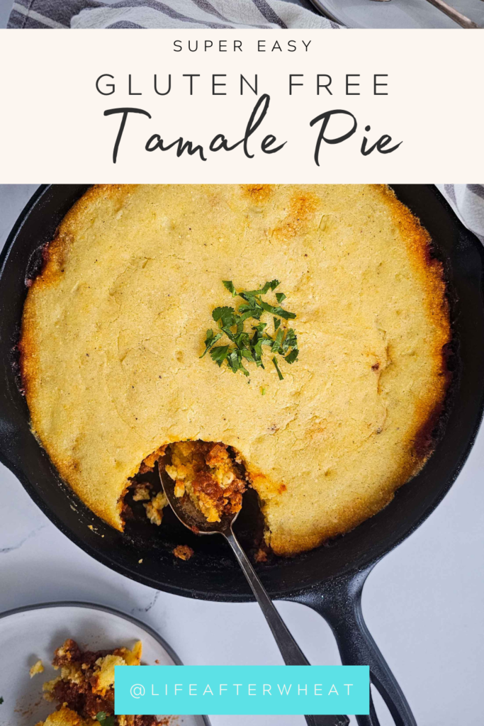 gluten free tamale pie pinterest image