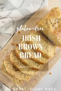 gluten free Irish brown bread pinterest image