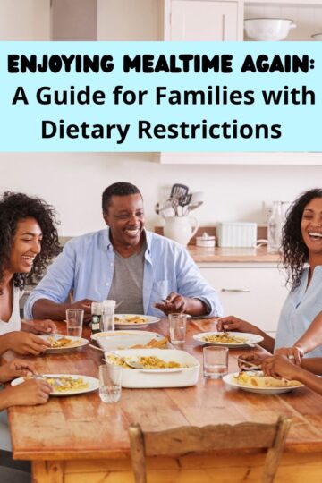 family eating dinner